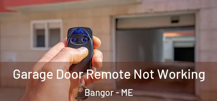  Garage Door Remote Not Working Bangor - ME