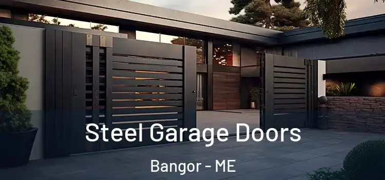  Steel Garage Doors Bangor - ME